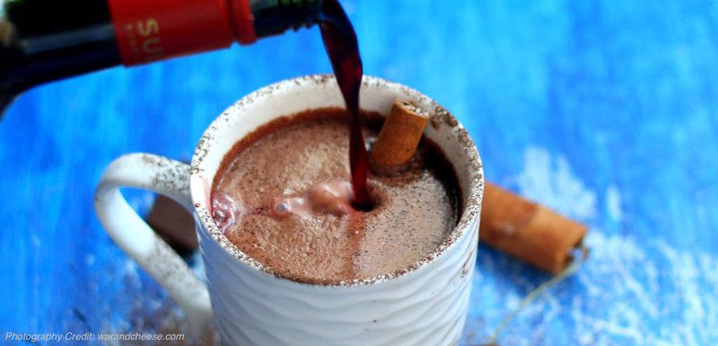Red Wine Hot Chocolate: What’s not to love?